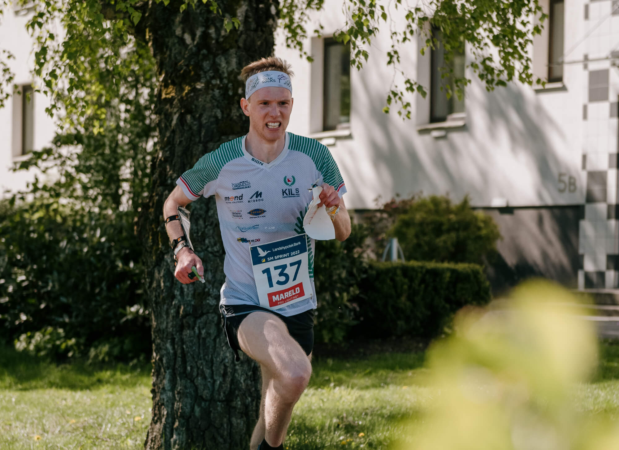 Ludvig Eriksson springer orientering