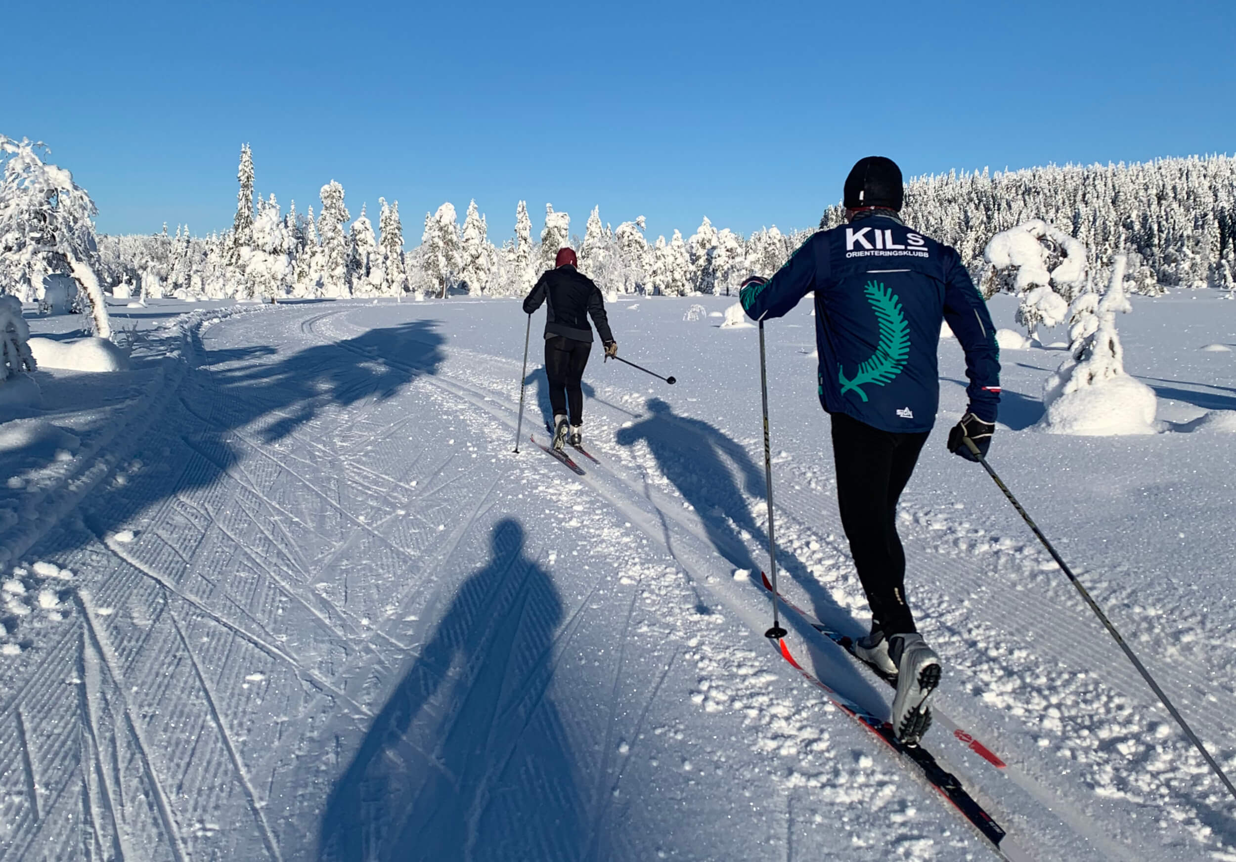 Skidåkning i Mattila